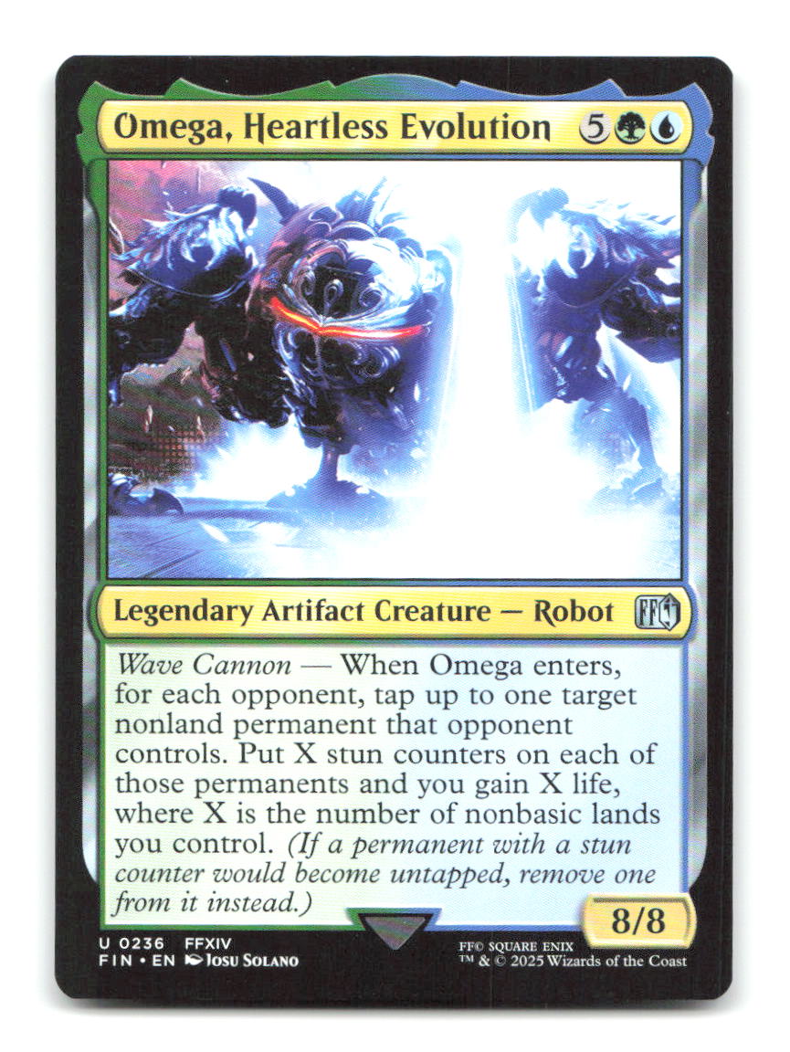 Omega, Heartless Evolution 236 UC FINAL FANTASY Magic: The Gathering NM