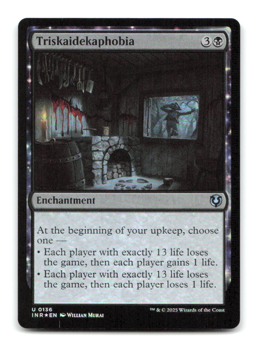 Triskaidekaphobia 136 INR Magic: The Gathering Foil NM
