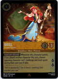 Ariel - Curious Traveler 18/204 Rare Wilds Unknown Lorcana Cold Foil Near Mint