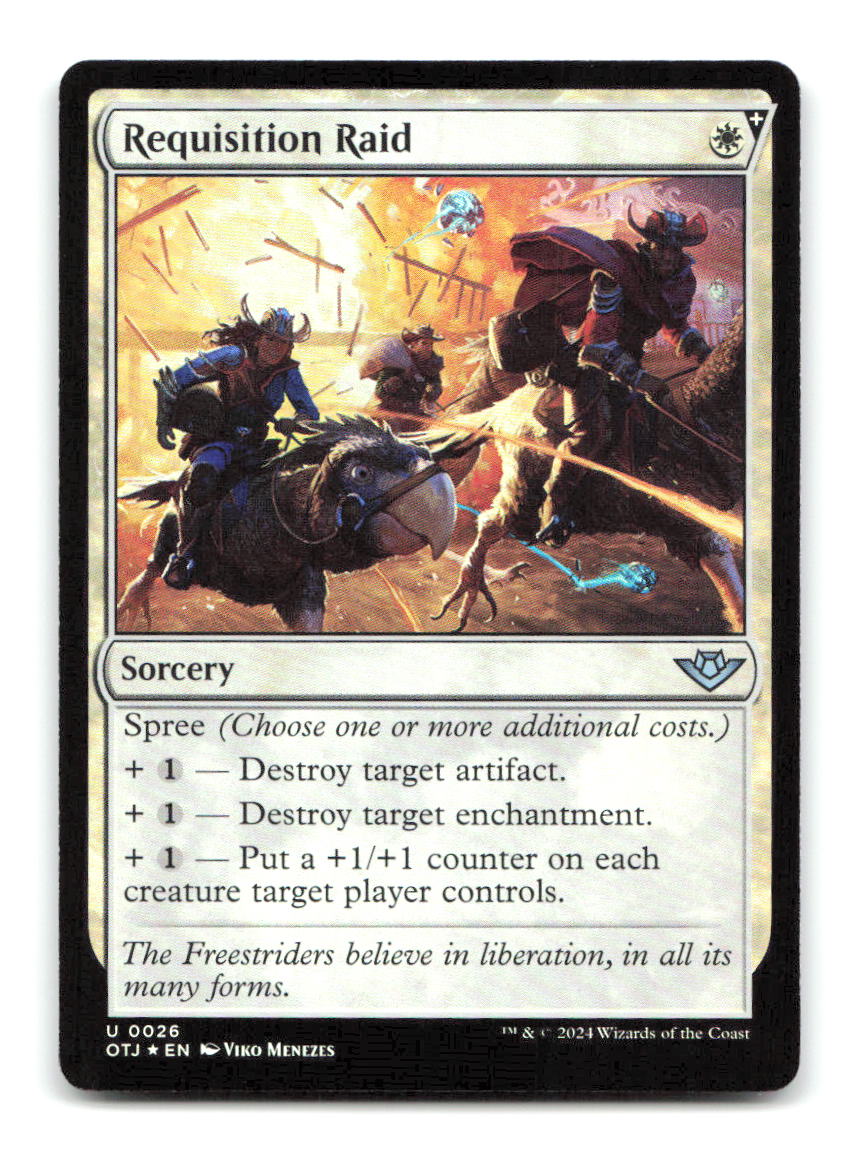 Requisition Raid 26 OTJ Magic: The Gathering Foil NM