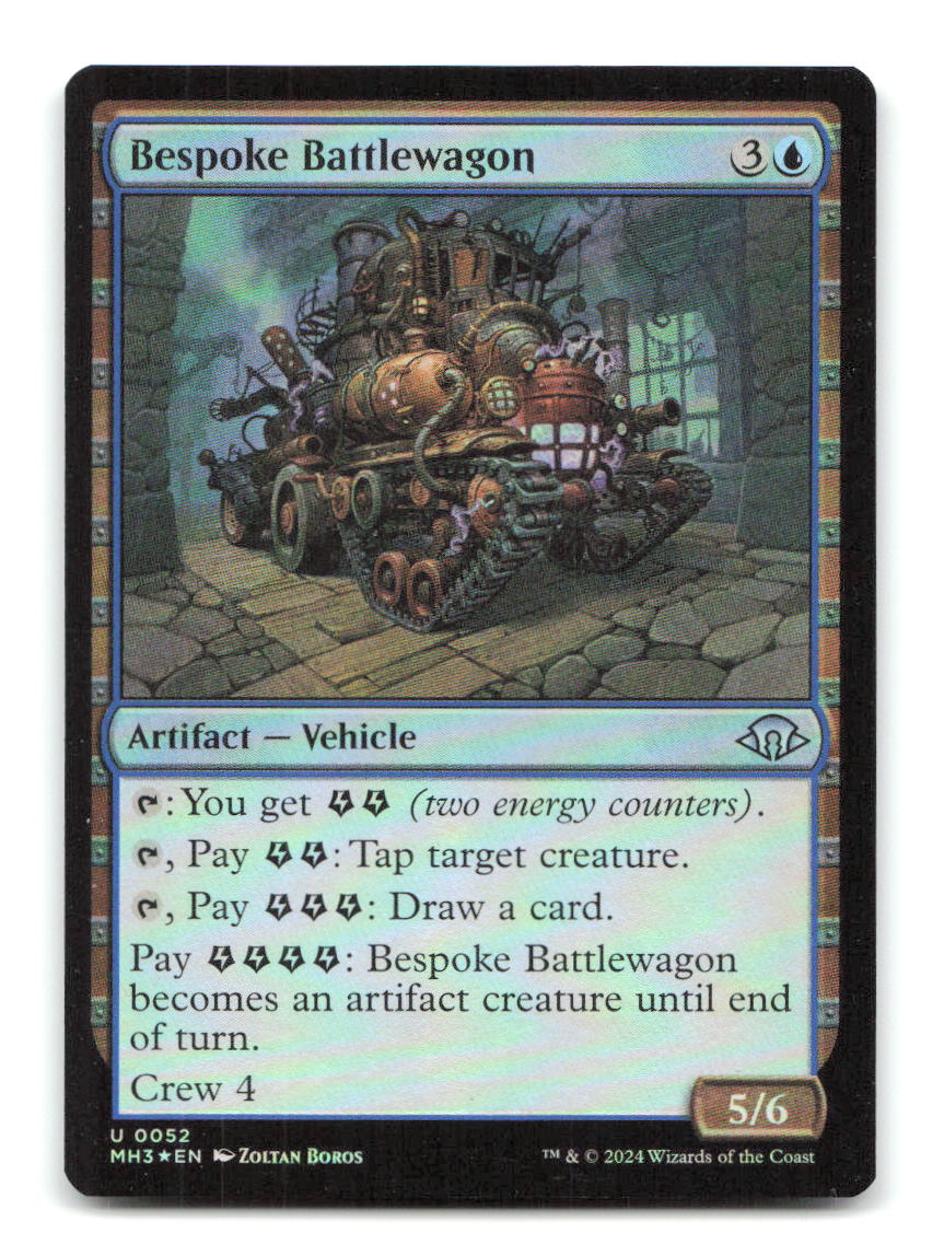 Bespoke Battlewagon 52 MH3 Magic: The Gathering Foil NM