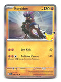 Koraidon 086/128 30C Pokemon Holo NM