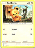 Teddiursa 171/236 Common Cosmic Eclipse Pokemon Moderately Played