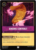 Binding Contract 65/204 Uncommon Rise of the Floodborn Lorcana Near Mint
