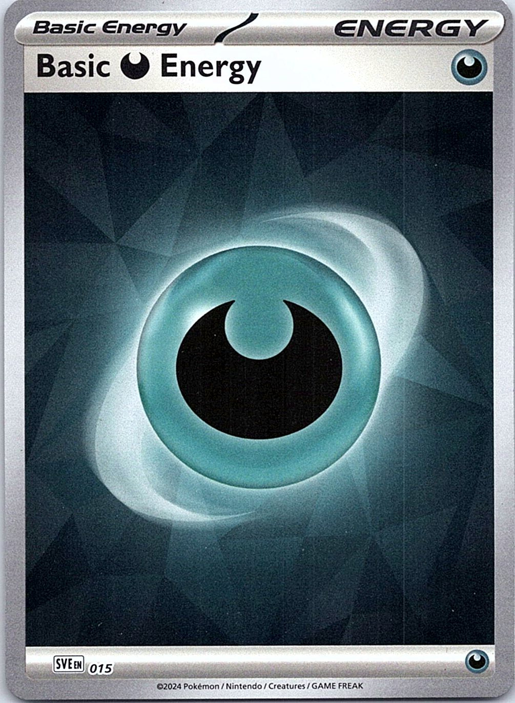 Basic Darkness Energy 015 Scarlet & Violet Energies Pokemon Holo Lightly Played
