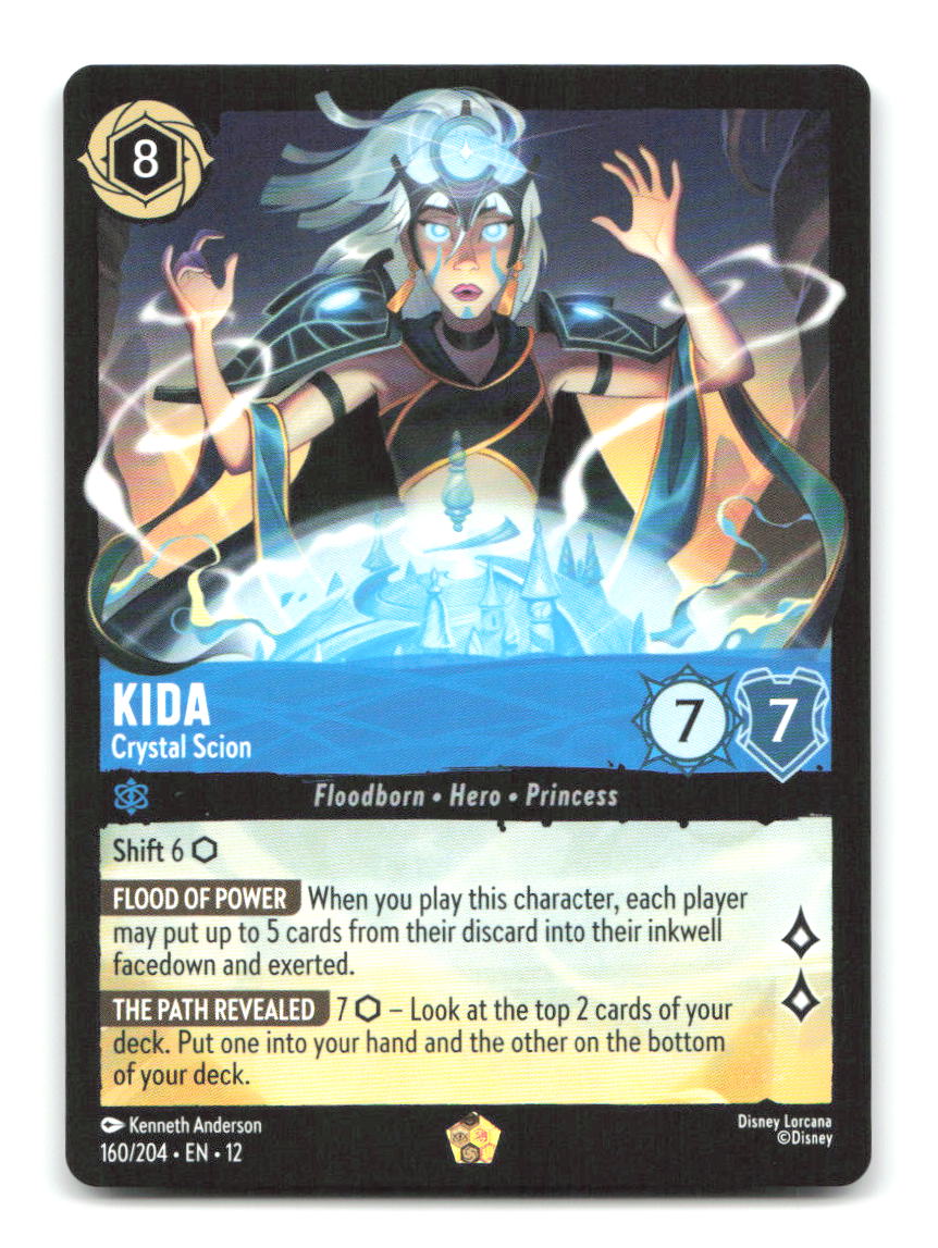 Kida - Crystal Scion 160/204 12 Lorcana NM