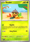 Seedot 003/162 Common Temporal Forces Pokemon Lightly Played