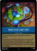What Else Can I Do? 163/204 Rare Wilds Unknown Lorcana Cold Foil Near Mint