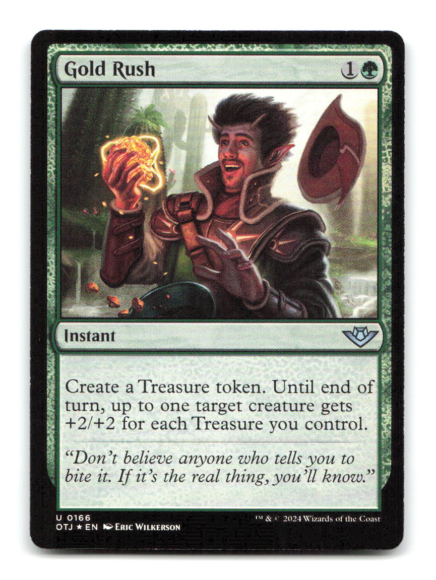Gold Rush 166 OTJ Magic: The Gathering Foil NM