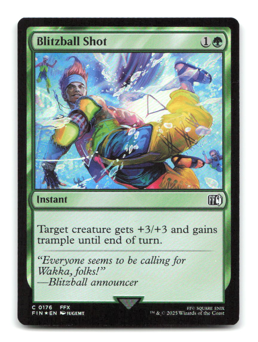 Blitzball Shot 176 FIN Magic: The Gathering Foil NM