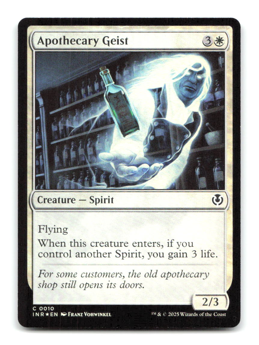 Apothecary Geist 10 INR Magic: The Gathering Foil NM
