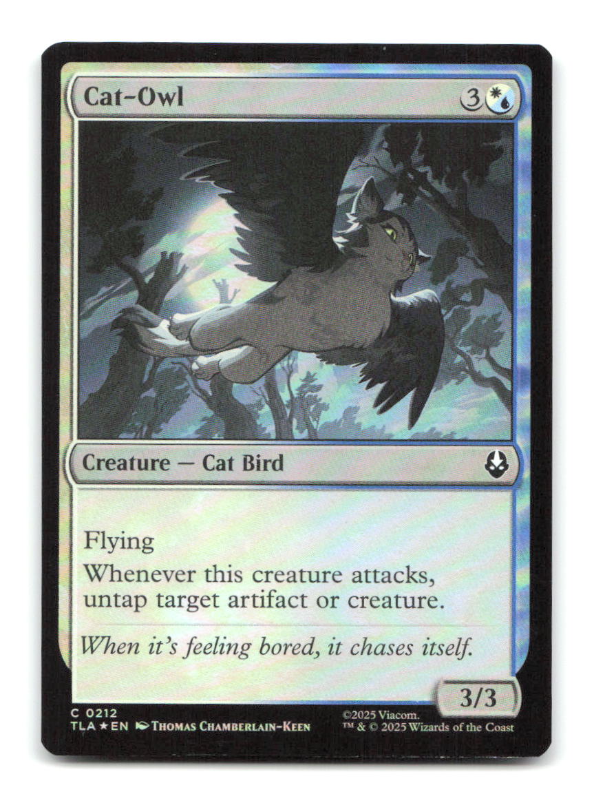 Cat-Owl 212 TLA Magic: The Gathering Foil NM