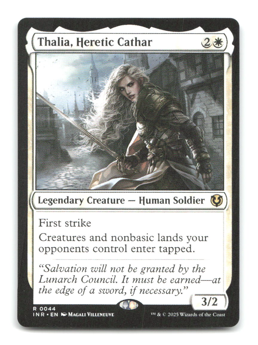 Thalia, Heretic Cathar 44 INR Magic: The Gathering NM
