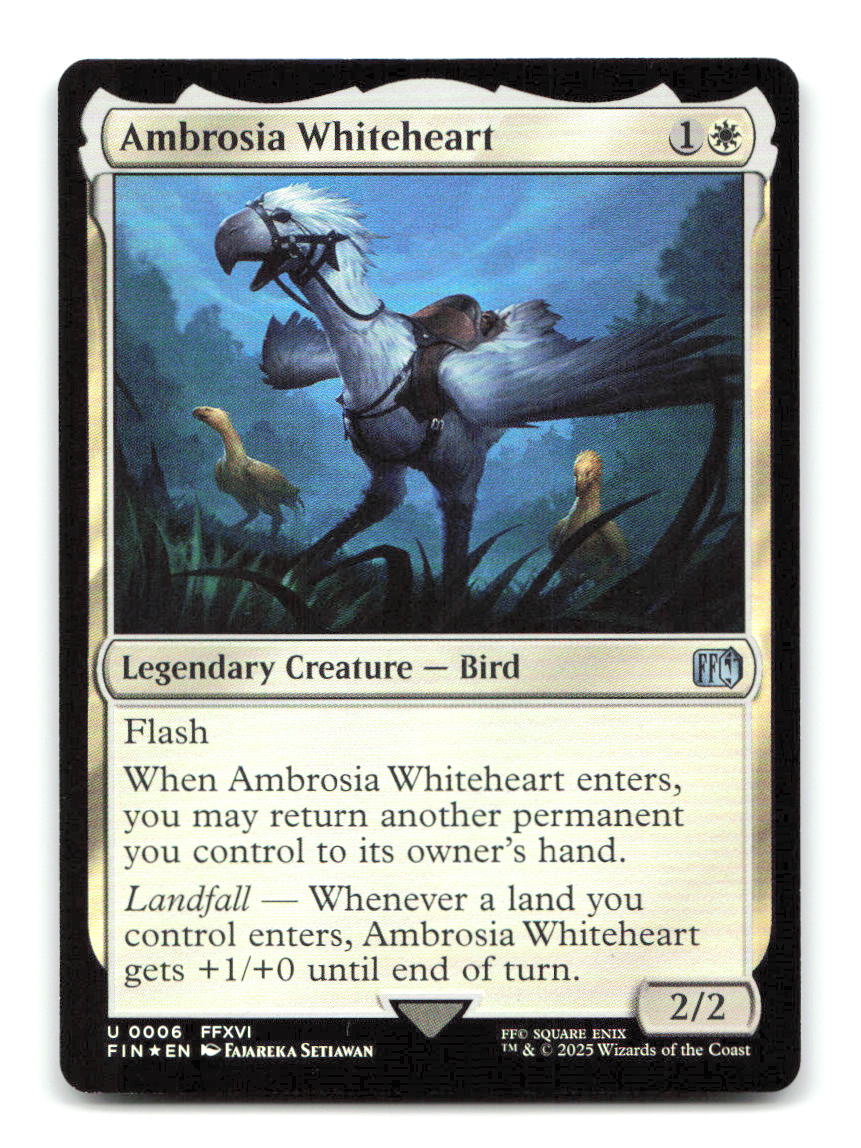 Ambrosia Whiteheart 6 FIN Magic: The Gathering Foil NM