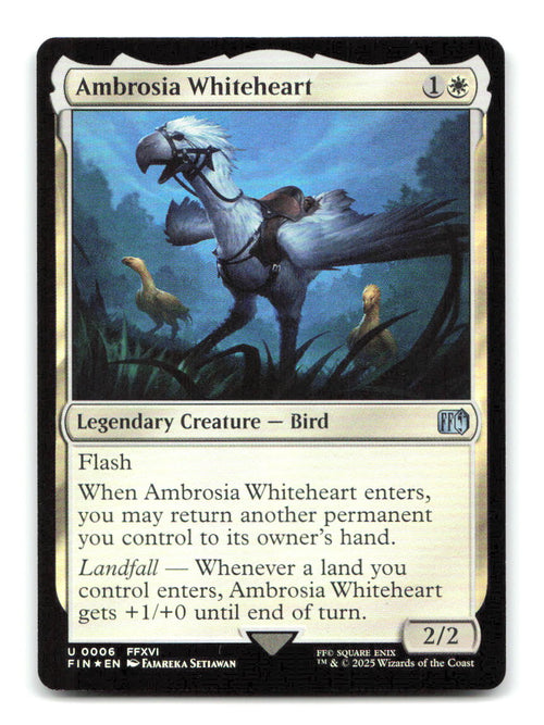 Ambrosia Whiteheart 6 FIN Magic: The Gathering Foil NM