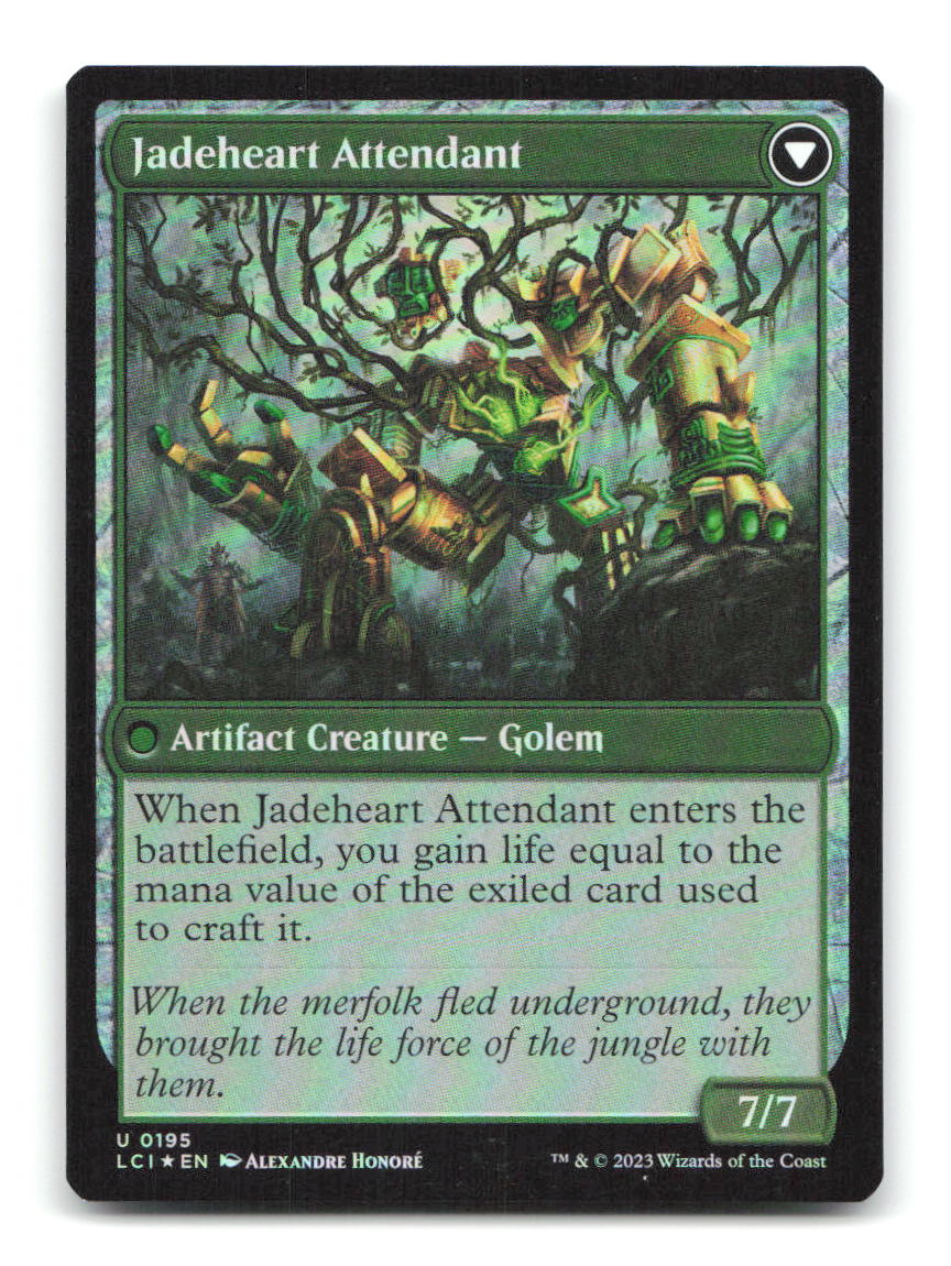 Jade Seedstones 195 LCI Magic: The Gathering Foil NM