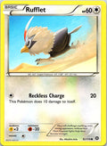 Rufflet 92/114 Common Steam Siege Pokemon Moderately Played