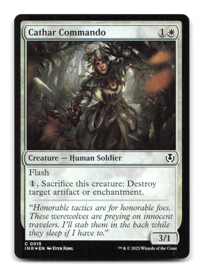 Cathar Commando 15 INR Magic: The Gathering Foil NM