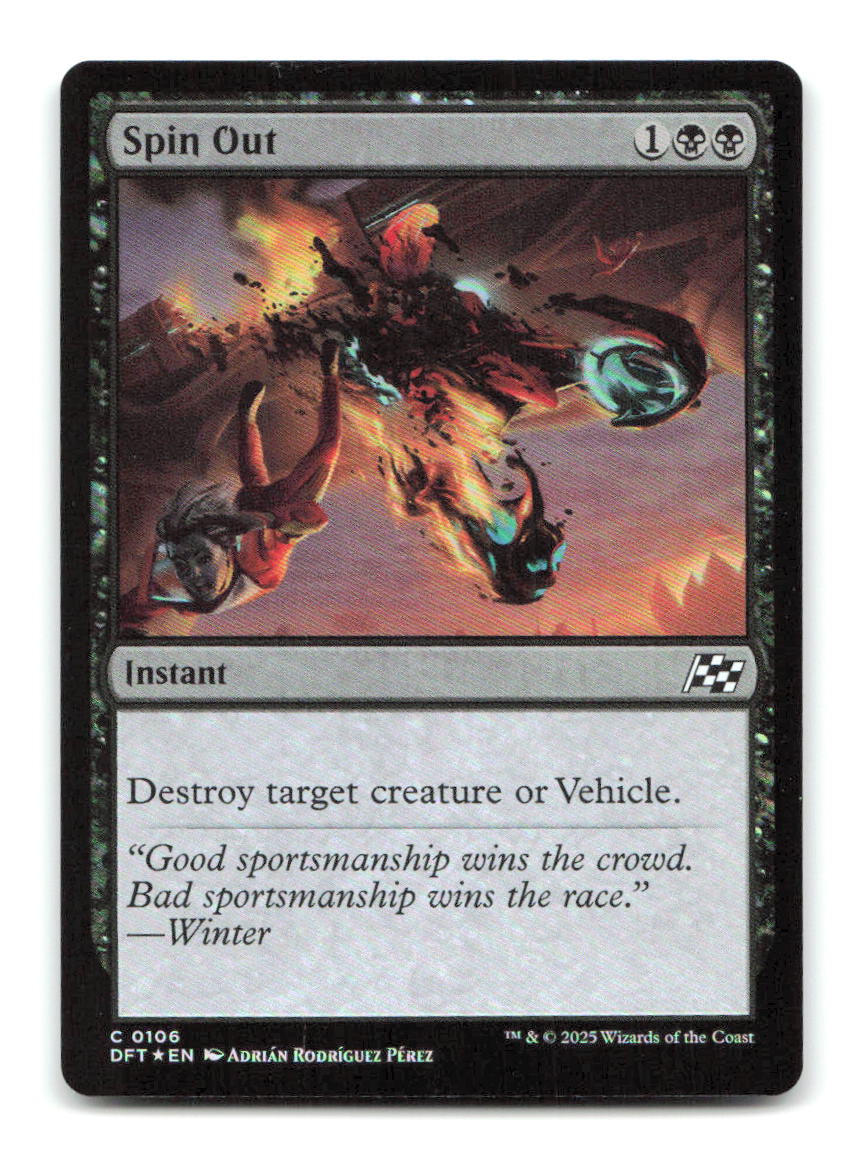 Spin Out 106 DFT Magic: The Gathering Foil NM