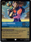 Luisa Madrigal - No Pressure 151/204 Uncommon Wilds Unknown Lorcana Cold Foil NM