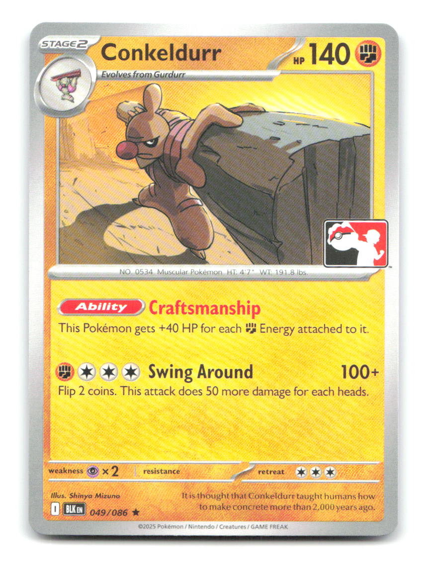 Conkeldurr 049/086 Pokemon NM