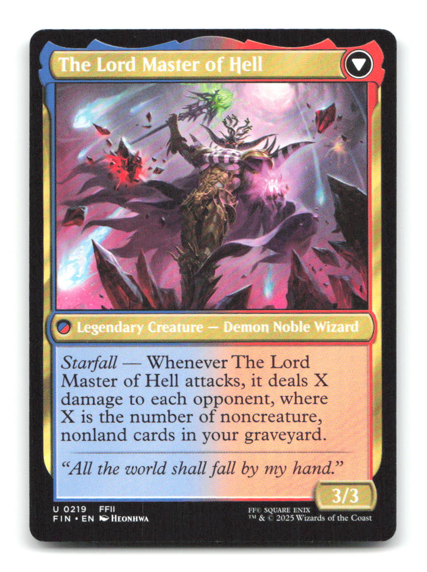 The Emperor of Palamecia 219 UC FINAL FANTASY Magic: The Gathering NM