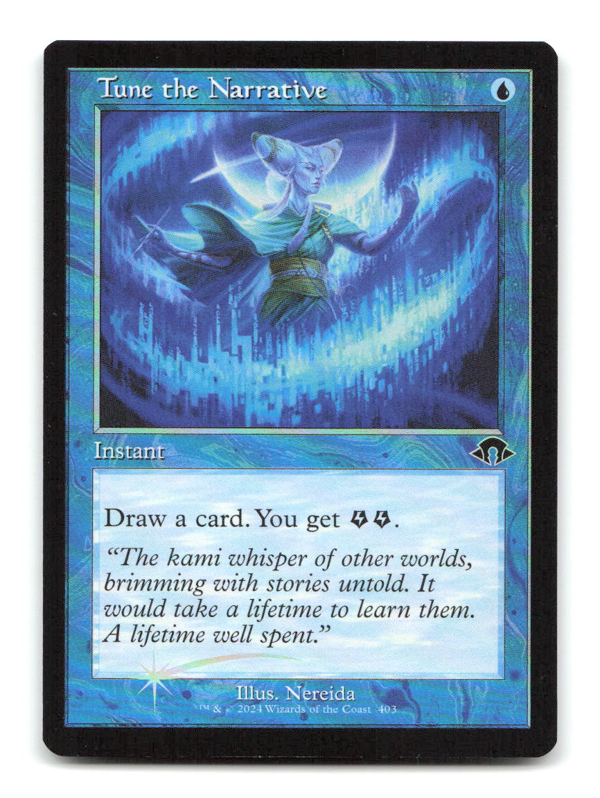 Tune the Narrative (Retro Frame) 403 MH3 Magic: The Gathering Foil NM