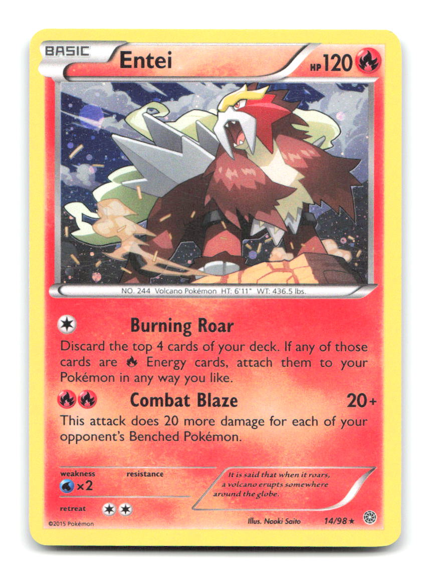 Entei 14/98 AOR Pokemon MP