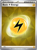 Basic Lightning Energy 012 Scarlet & Violet Energies Pokemon Holo Lightly Played