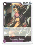 Scopper Gaban OP13-067 OP13 One Piece Foil NM