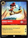 Minnie Mouse - Stylish Surfer 113/204 Uncommon Rise of the Floodborn Lorcana NM