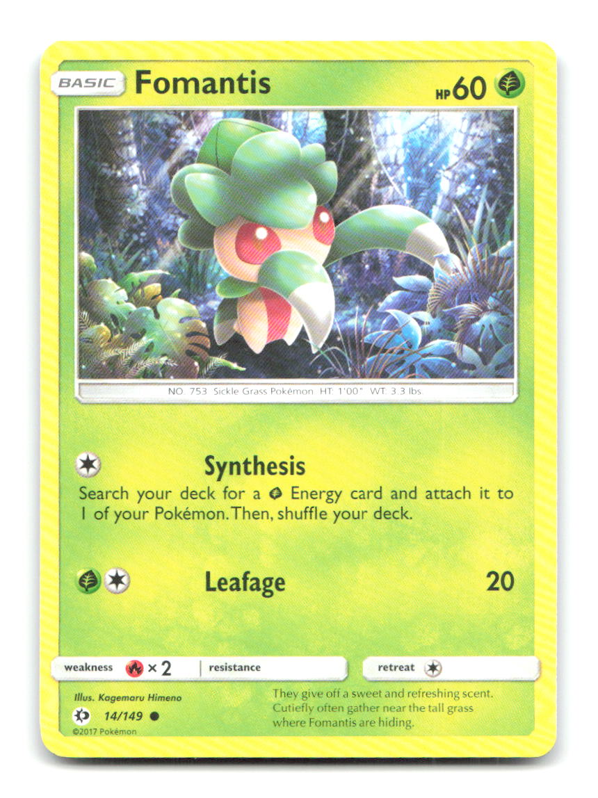 Fomantis 14/149 SM01 Pokemon LP
