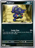 Sableye 059/094 Common Phantasmal Flames Pokemon Reverse Holo Near Mint