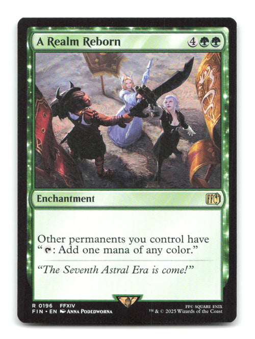 A Realm Reborn 196 FIN Magic: The Gathering NM