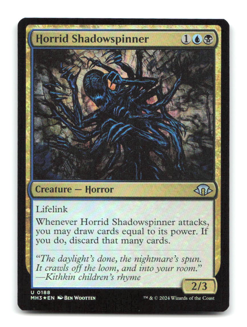 Horrid Shadowspinner 188 MH3 Magic: The Gathering Foil NM
