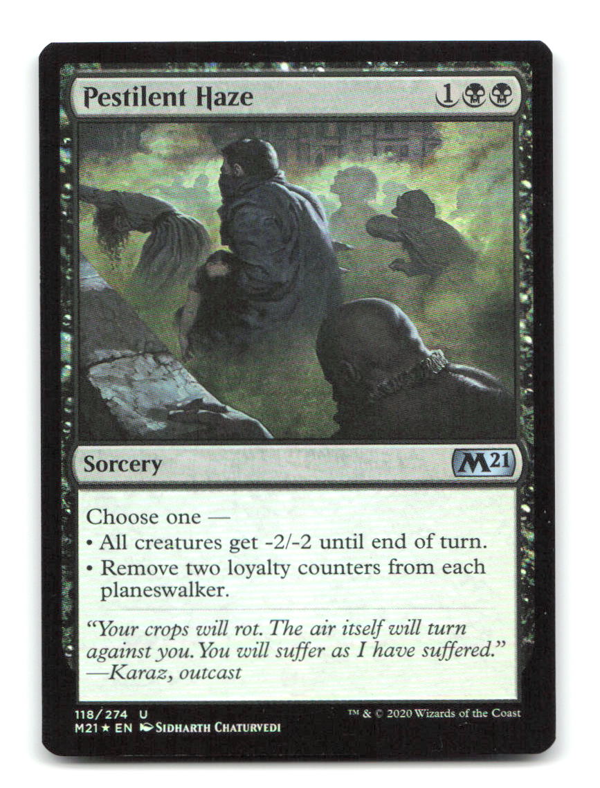 Pestilent Haze 118 M21 Magic: The Gathering Foil NM