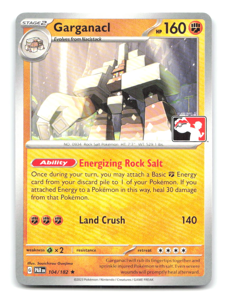 Garganacl 104/182 Pokemon NM