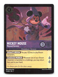 Mickey Mouse - Wayward Sorcerer 51/204 1 Lorcana Cold Foil NM