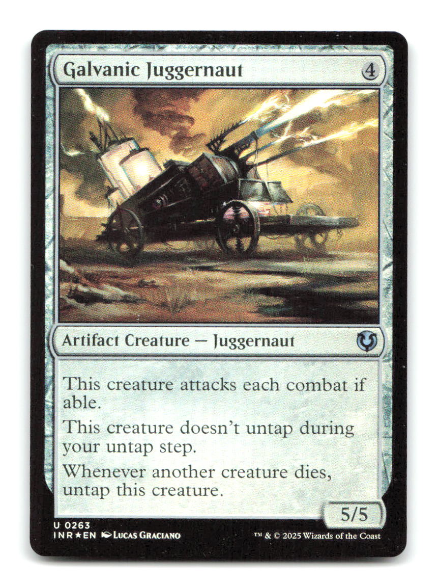 Galvanic Juggernaut 263 INR Magic: The Gathering Foil NM
