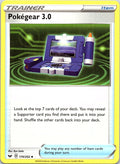 Pokegear 3.0 174/202 Uncommon Sword & Shield Pokemon Lightly Played