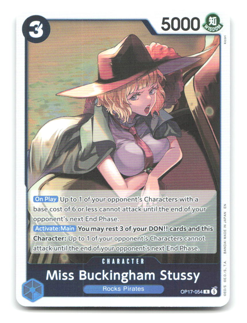 Miss Buckingham Stussy OP17-054 OP17 One Piece Foil NM