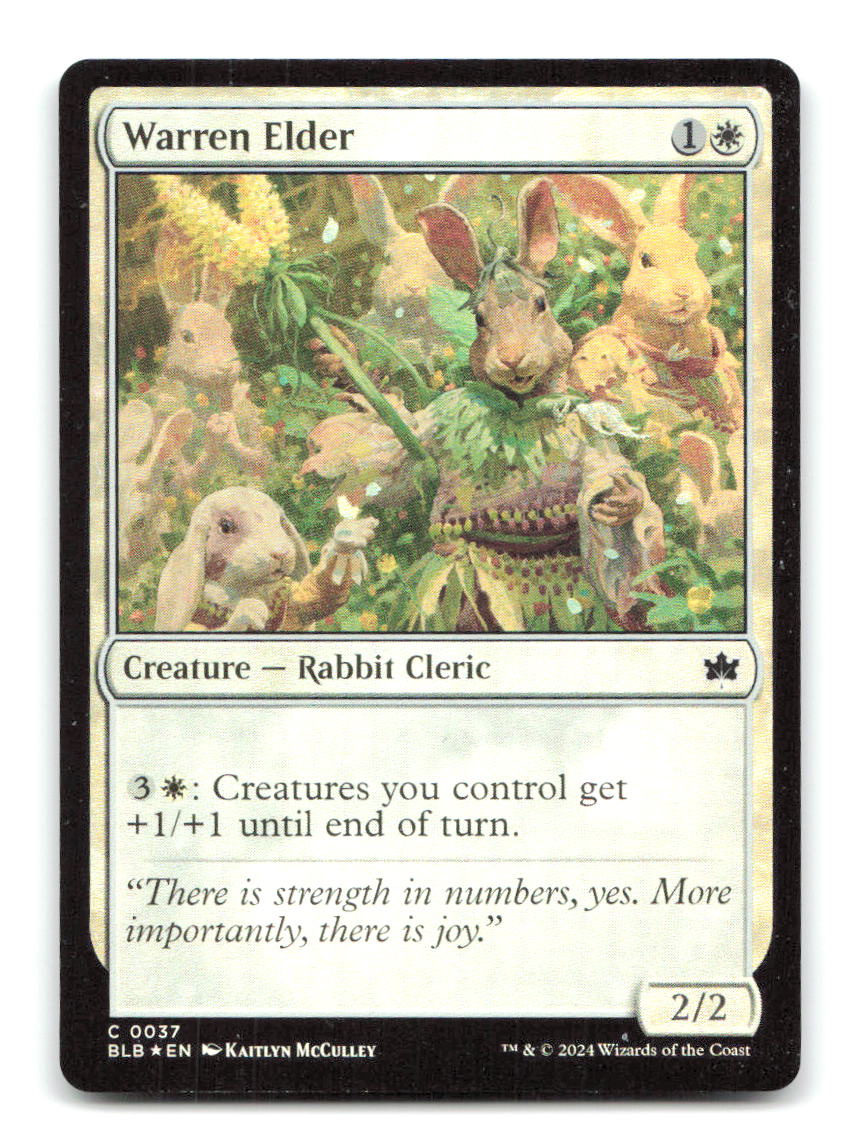 Warren Elder 37 BLB Magic: The Gathering Foil NM