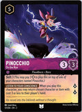 Pinocchio - On the Run 57/204 Uncommon Rise of the Floodborn Lorcana Near Mint