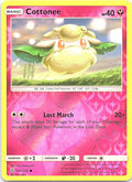 Cottonee 147/236 Common Cosmic Eclipse Pokemon Reverse Holo Moderately Played