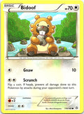 Bidoof 116/160 Common Primal Clash Pokemon Lightly Played