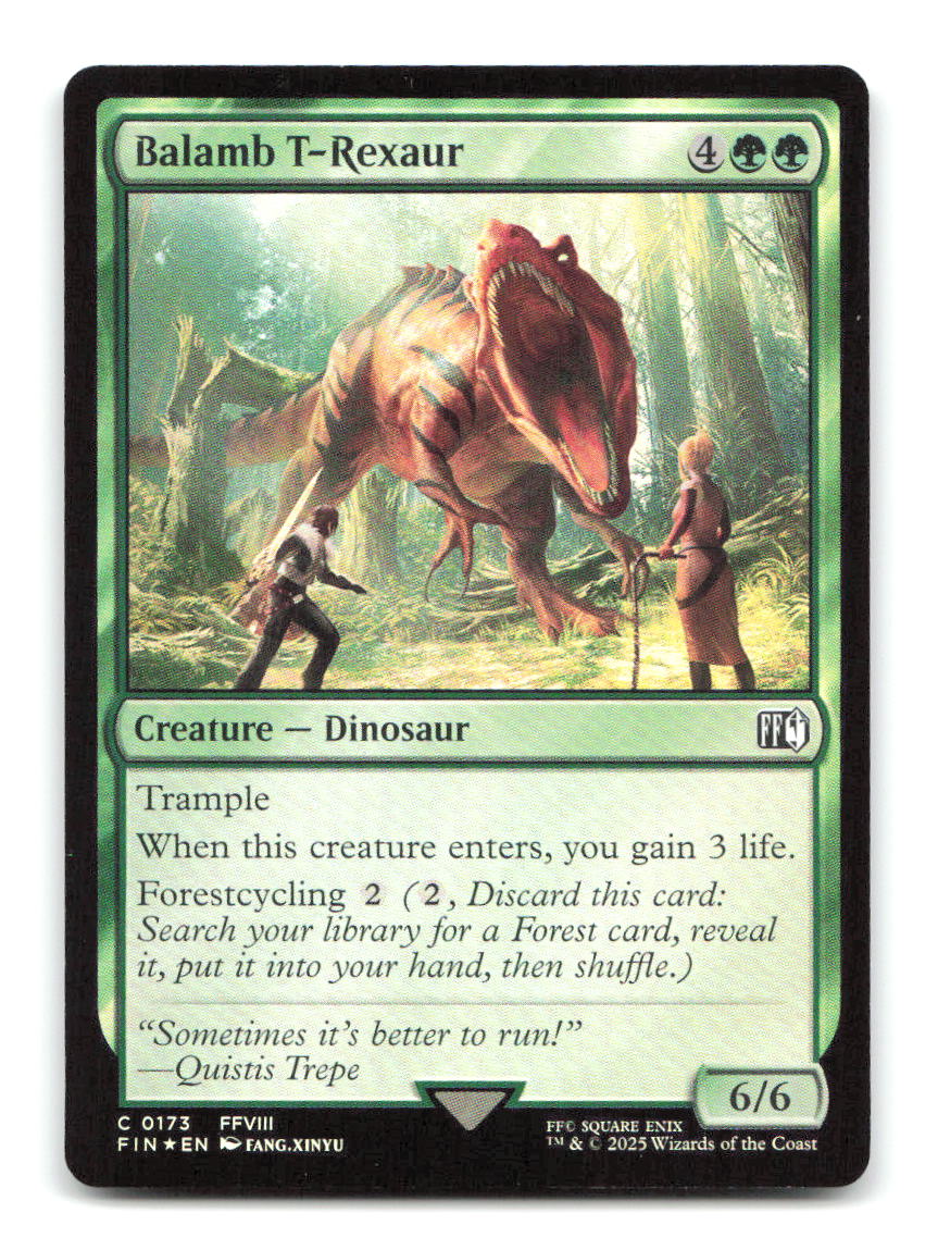 Balamb T-Rexaur 173 FIN Magic: The Gathering Foil NM