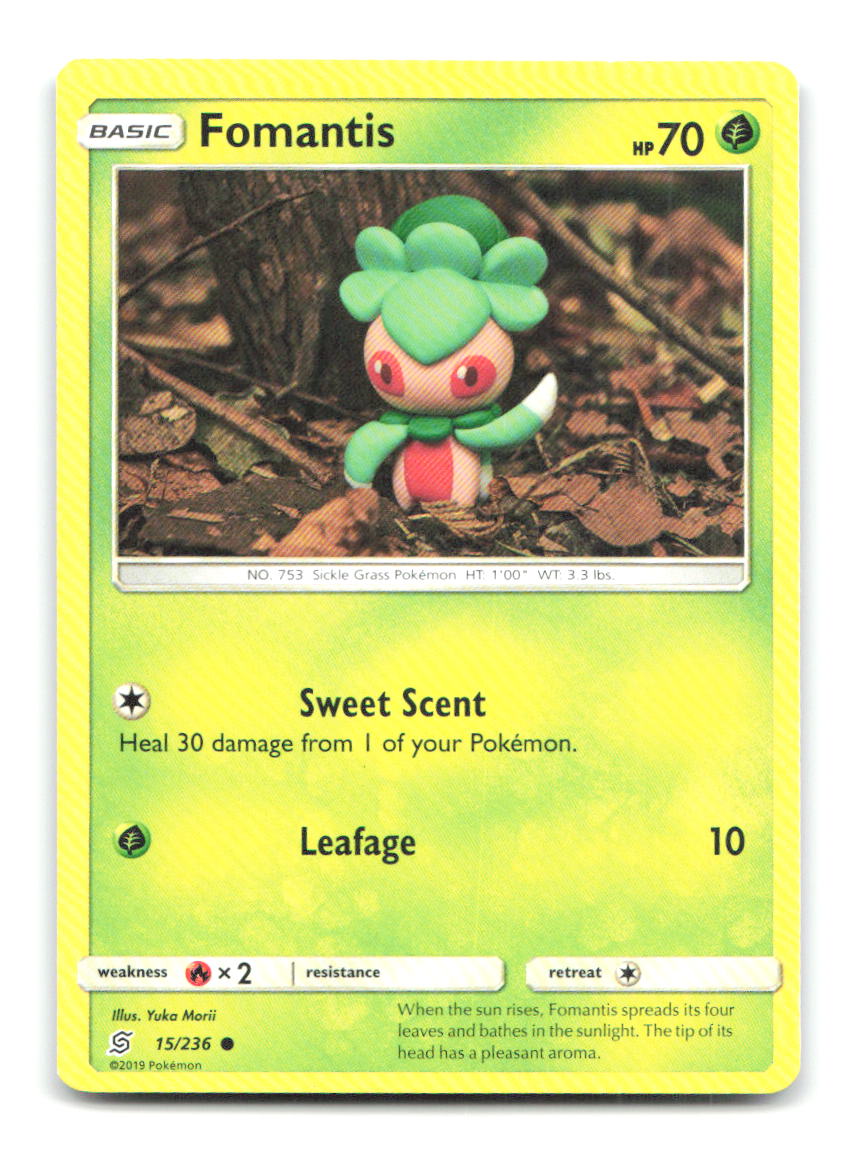 Fomantis 15/236 UNM Pokemon LP