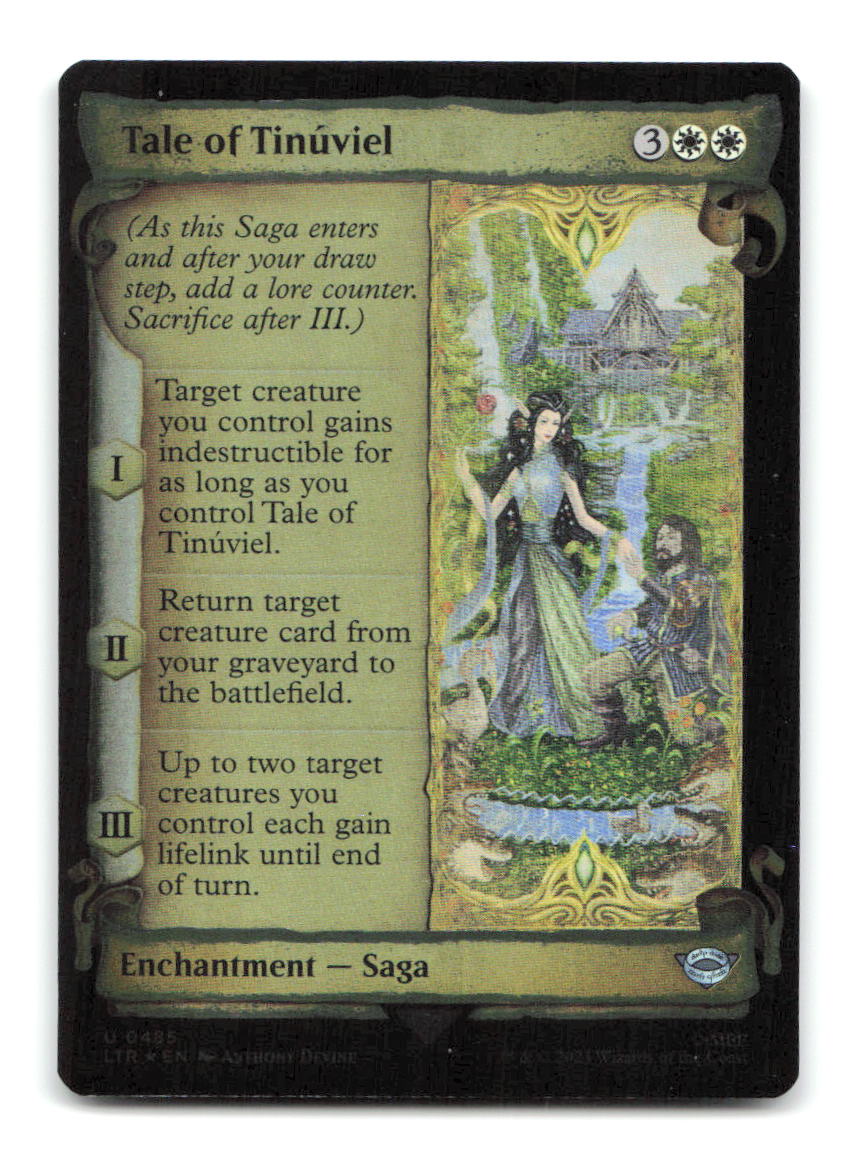 Tale of Tinuviel (Showcase Scrolls) 485 LTR Magic: The Gathering Foil NM