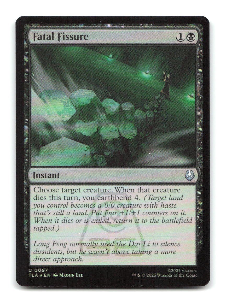 Fatal Fissure 97 TLA Magic: The Gathering Foil NM