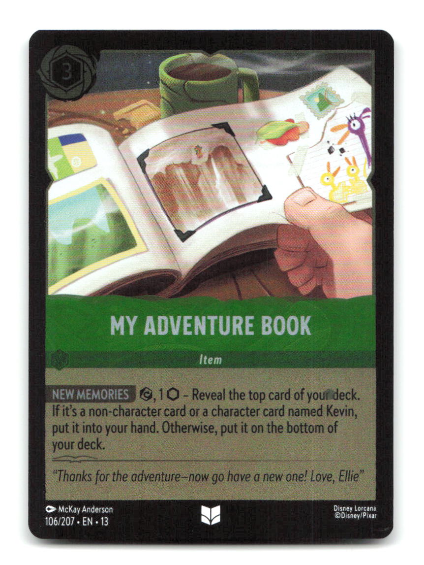 My Adventure Book 106/204 13 Lorcana Cold Foil NM